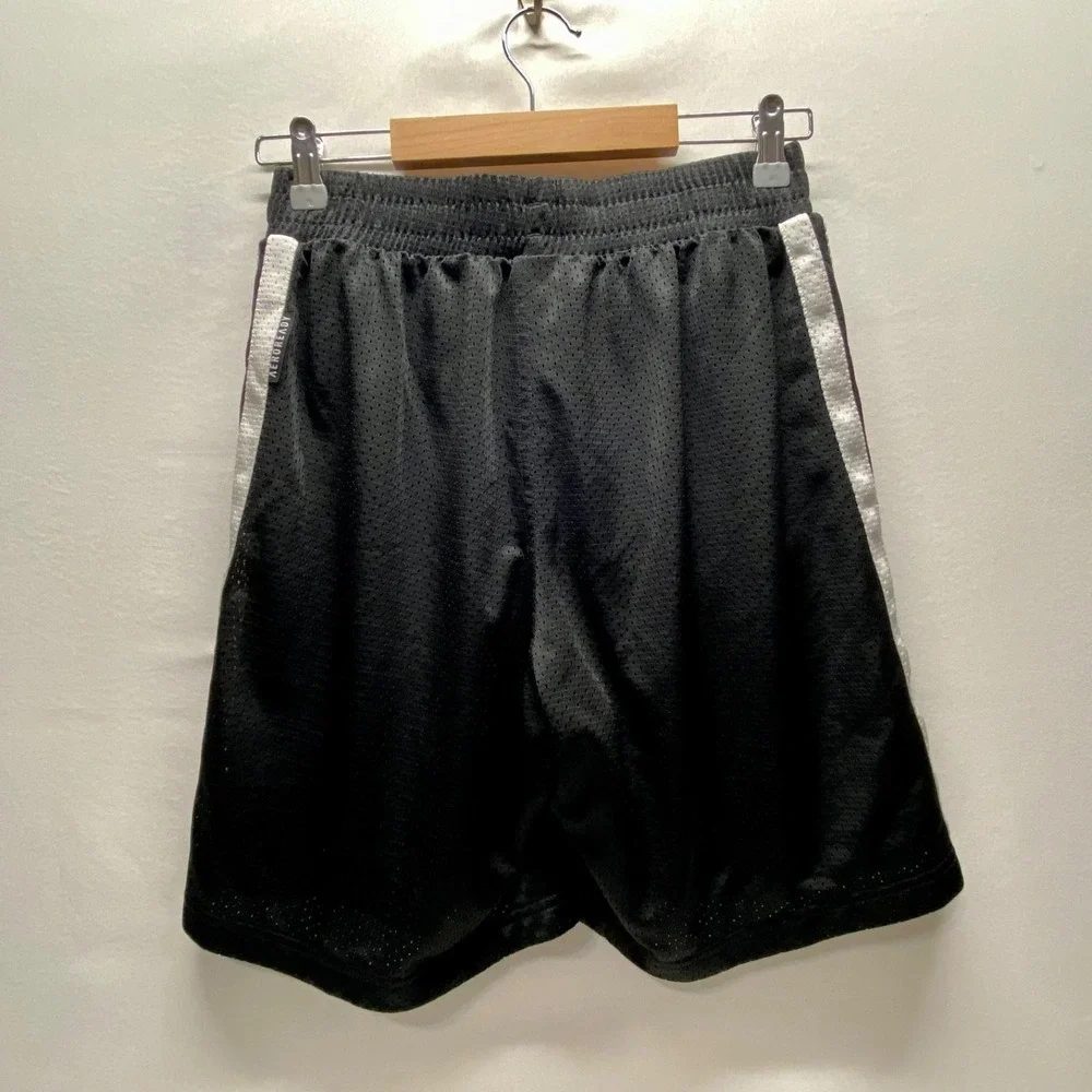 Adidas Aero Ready Shorts Men's M Black‎ Mesh White Classic Stripe 7